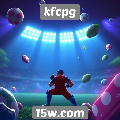 Variedade de jogos disponíveis no kfcpg